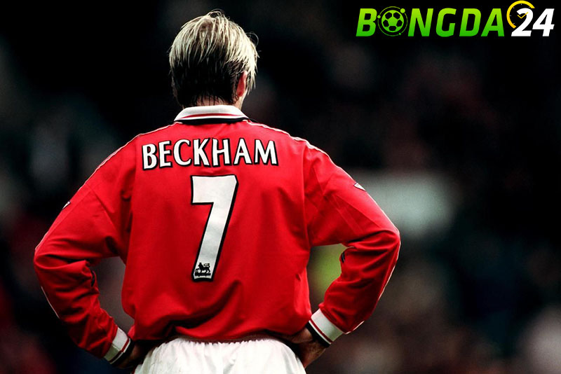 David Beckham số áo 7 nổi tiếng